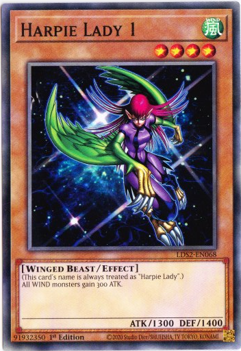 Yu-Gi-Oh! | Harpie Lady 1 | LDS2-EN068 | Common | 1st Ed