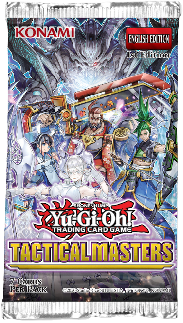 Yu-Gi-Oh! | Tactical Masters Booster | Sealed Booster Pack | 1st Edition