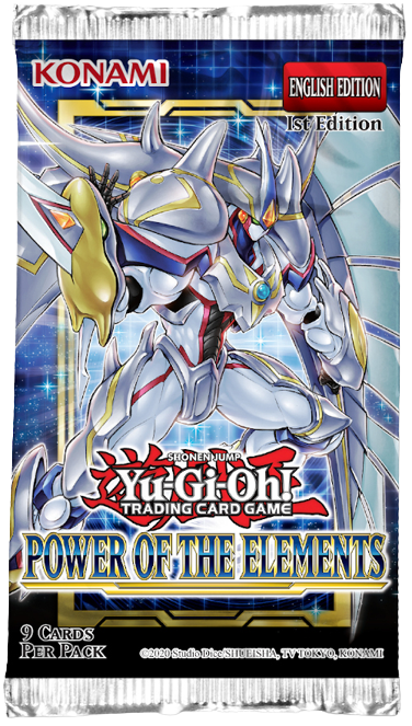 Yu-Gi-Oh! | Power Of The Elements | Sealed Booster Pack | 1st Edition