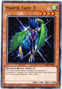 Yu-Gi-Oh! | Harpie Lady 3 | LDS2-EN070 | Common | 1st Ed