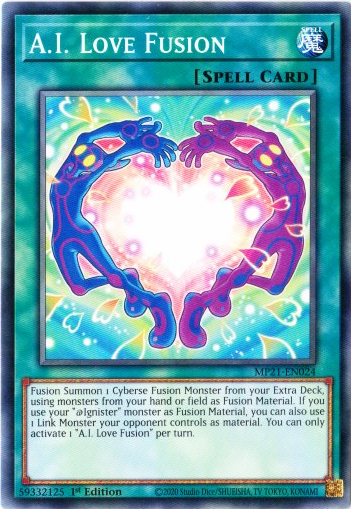 Yu-Gi-Oh! | A.I. Love Fusion | MP21-EN024 | Common | 1st Edition