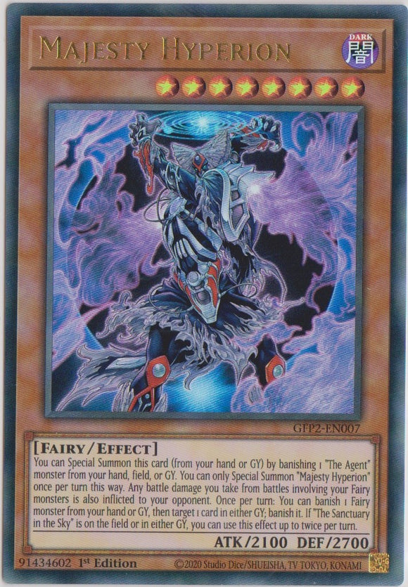 Yu-Gi-Oh! | Majesty Hyperion | GFP2-EN007 | Ultra Rare | 1st Ed