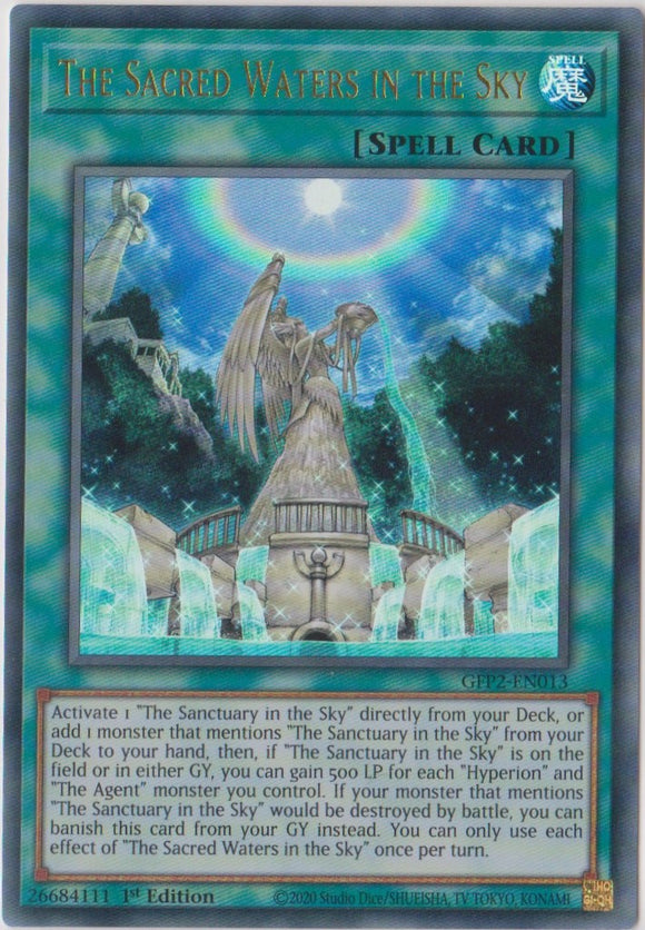 Yu-Gi-Oh! | The Sacred Waters in the Sky | GFP2-EN013 | Ultra Rare | 1st Ed