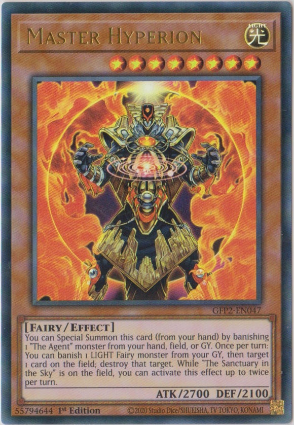 Yu-Gi-Oh! | Master Hyperion | GFP2-EN047 | Ultra Rare | 1st Ed