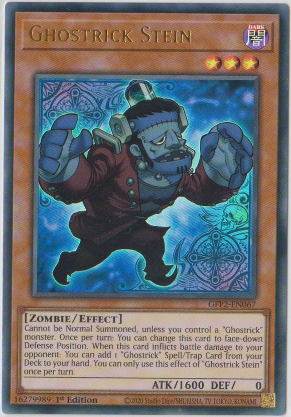 Yu-Gi-Oh! | Ghostrick Stein | GFP2-EN067 | Ultra Rare | 1st Ed