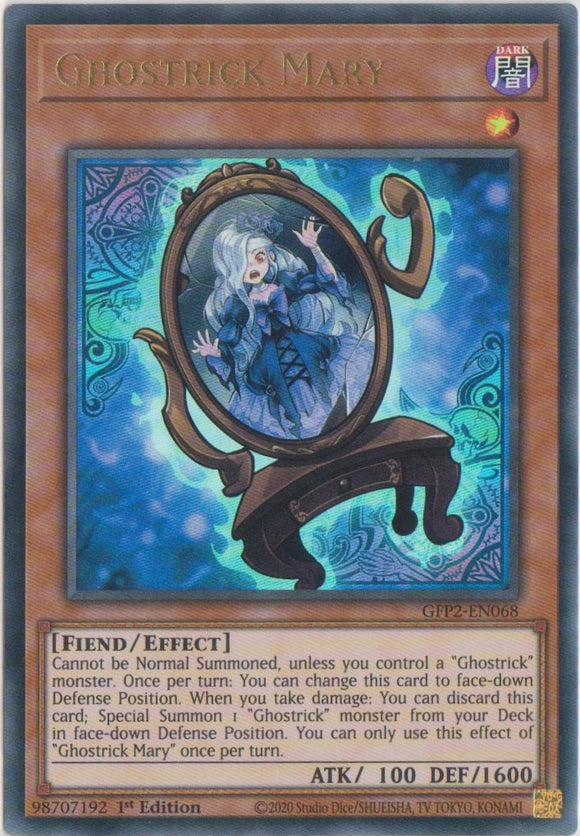 Yu-Gi-Oh! | Ghostrick Mary | GFP2-EN068 | Ultra Rare | 1st Ed