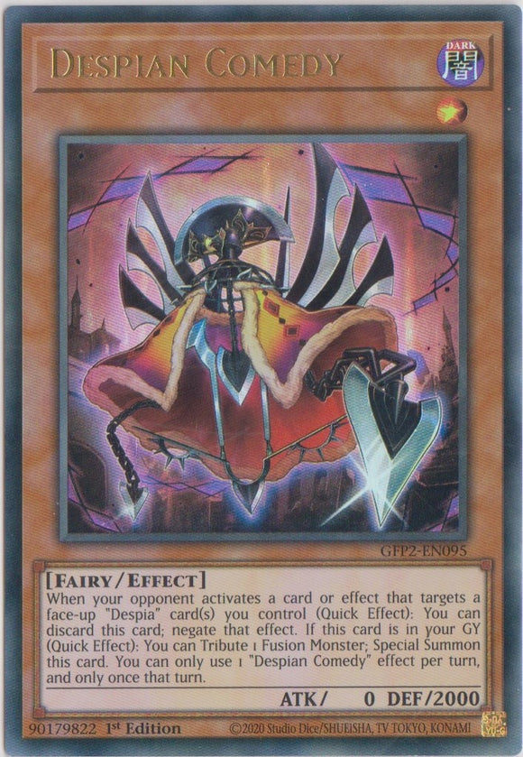 Yu-Gi-Oh! | Despian Comedy | GFP2-EN095 | Ultra Rare | 1st Ed