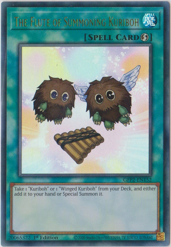 Yu-Gi-Oh! | The Flute of Summoning Kuriboh | GFP2-EN152 | Ultra Rare | 1st Ed