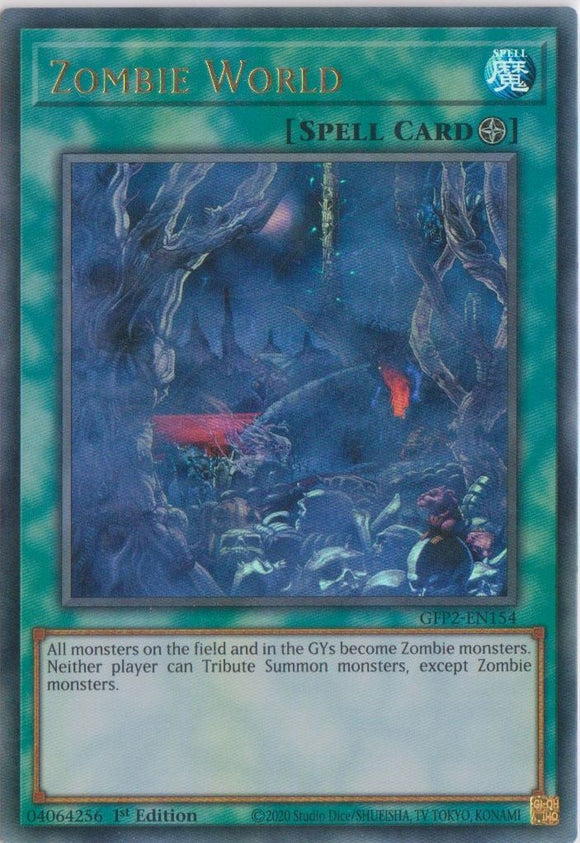 Yu-Gi-Oh! | Zombie World | GFP2-EN154 | Ultra Rare | 1st Ed