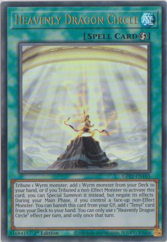 Yu-Gi-Oh! | Heavenly Dragon Circle | GFP2-EN165 | Ultra Rare | 1st Ed