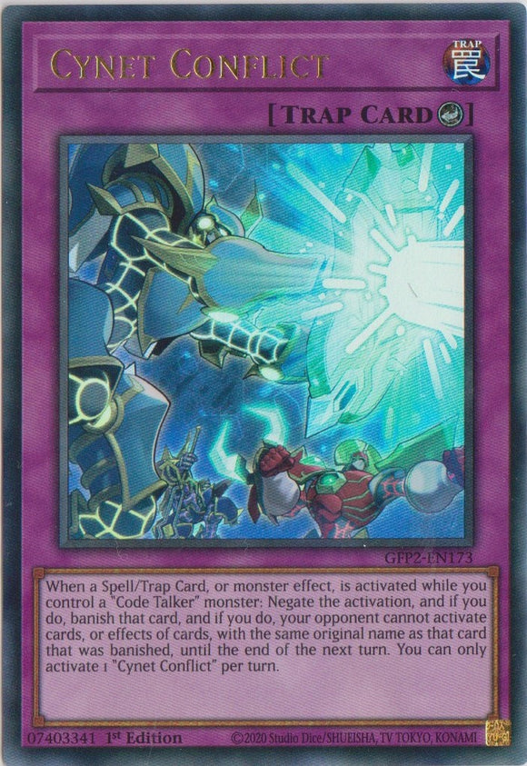 Yu-Gi-Oh! | Cynet Conflict | GFP2-EN173 | Ultra Rare | 1st Ed