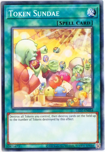 Yu-Gi-Oh! | Token Sundae | LED7-EN054 | Common