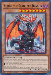 Yu-Gi-Oh! | Albion the Shrouded Dragon | MP22-EN125 | Common | 1st Ed