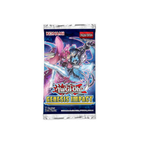 Yu-Gi-Oh! | Genesis Impact | Sealed Booster Pack | 1st Edition