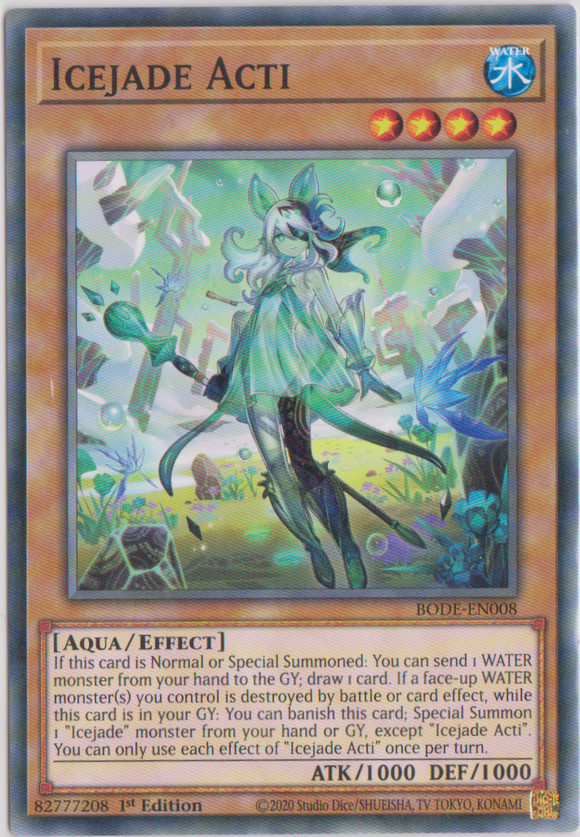 Yu-Gi-Oh! | Icejade Acti | BODE-EN008 | Common | 1st Edition