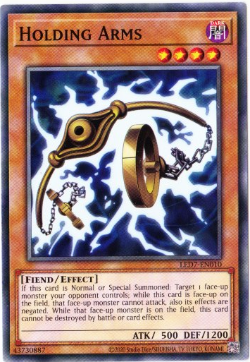 Yu-Gi-Oh! | Holding Arms | LED7-EN010 | Common