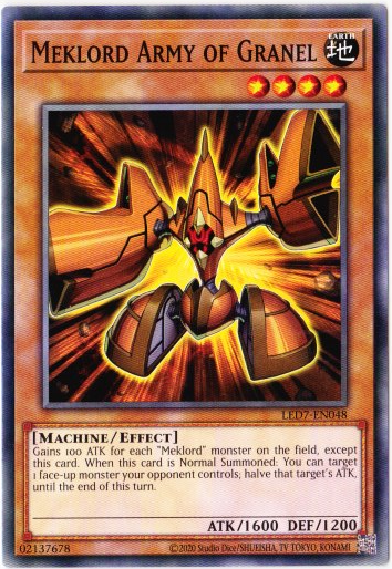 Yu-Gi-Oh! | Meklord Army of Granel | LED7-EN048 | Common