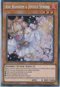 Yu-Gi-Oh! | Ash Blossom & Joyous Spring | MP22-EN257 | Prismatic Secret Rare | 1st Edition