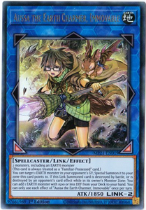 Yu-Gi-Oh! | Aussa the Earth Charmer, Immovable | MP21-EN019 | Ultra Rare | 1st Edition