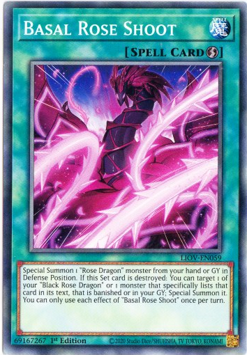 Yu-Gi-Oh! | Basal Rose Shoot | LIOV-EN059 | Common | 1st Ed