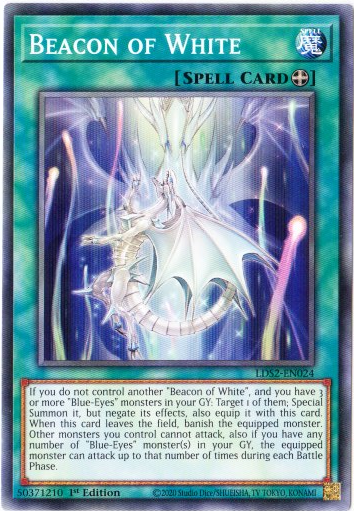 Yu-Gi-Oh! | Beacon of White | LDS2-EN024 | Common | 1st Ed