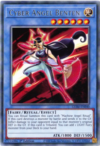 Yu-Gi-Oh! | Cyber Angel Benten | GEIM-EN040 | Rare | 1st Ed