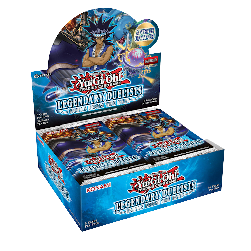 Yu-Gi-Oh! | Legendary Duelists 9 - Duels From The Deep | Sealed Booster Box 36 Pack | 1st Edition