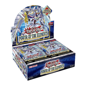 Yu-Gi-Oh! | Power Of The Elements | Sealed Booster Box 24 Pack | 1st Edition