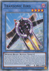 Yu-Gi-Oh! | Transonic Bird | BODE-EN037 | Common | 1st Edition