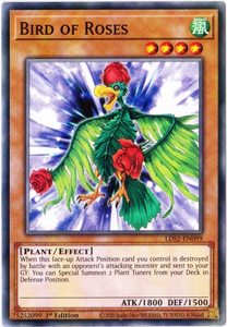 Yu-Gi-Oh! | Bird of Roses | LDS2-EN099 | Common | 1st Ed