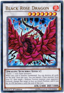 Yu-Gi-Oh! | Black Rose Dragon | DUDE-EN010 | Ultra Rare | 1st Edition