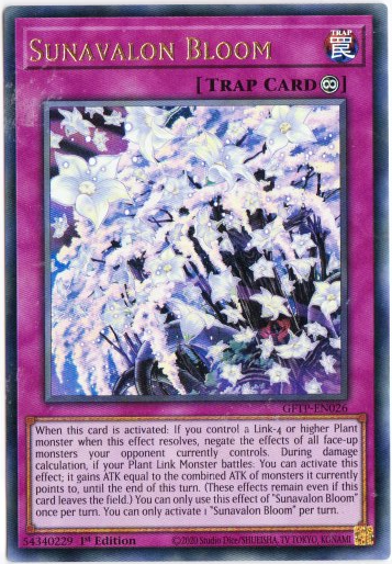 Yu-Gi-Oh! | Sunavalon Bloom | GFTP-EN026 | Ultra Rare | 1st Edition