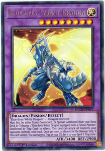 Yu-Gi-Oh! | Blue-Eyes Tyrant Dragon | BACH-EN037 | Ultra Rare | 1st Edition