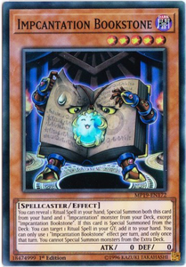 Yu-Gi-Oh! | Impcantation Bookstone | MP19-EN172 | Super Rare | 1st Edition