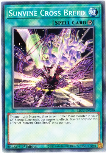 Yu-Gi-Oh! | Sunvine Cross Breed | LIOV-EN099 | Common | 1st Ed