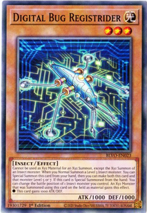 Yu-Gi-Oh! | Digital Bug Registrider | BLVO-EN023 | Common | 1st Ed