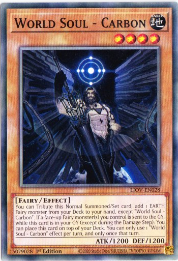 Yu-Gi-Oh! | World Soul - Carbon | LIOV-EN028 | Common | 1st Ed