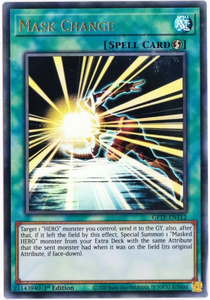 Yu-Gi-Oh! | Mask Change | GFTP-EN112 | Ultra Rare | 1st Edition