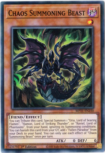 Yu-Gi-Oh! | Chaos Summoning Beast | MP21-EN250 | Super Rare | 1st Edition