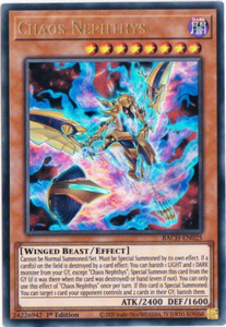 Yu-Gi-Oh! | Chaos Nephthys | BACH-EN025 | Ultra Rare | 1st Edition