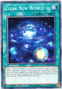 Yu-Gi-Oh! | Clear New World | BACH-EN062 | Common | 1st Edition