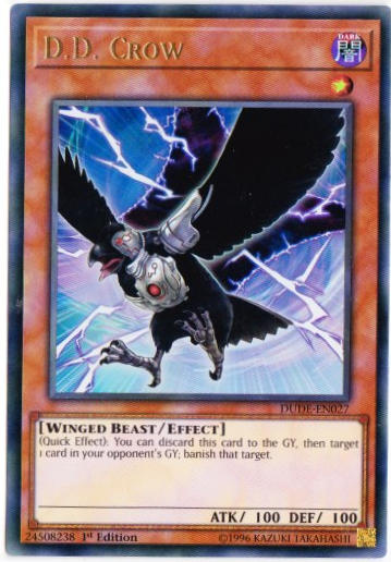 Yu-Gi-Oh! | D.D. Crow | DUDE-EN027 | Ultra Rare | 1st Edition