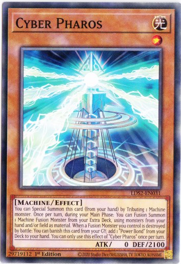 Yu-Gi-Oh! | Cyber Pharos | LDS2-EN031 | Common | 1st Ed