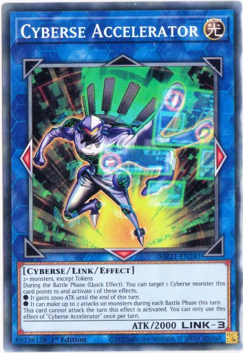 Yu-Gi-Oh! | Cyberse Accelerator | MP21-EN241 | Common | 1st Edition