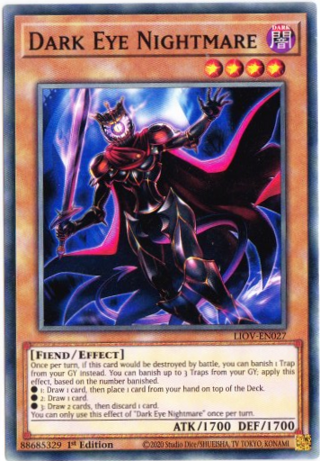 Yu-Gi-Oh! | Dark Eye Nightmare | LIOV-EN027 | Common | 1st Ed