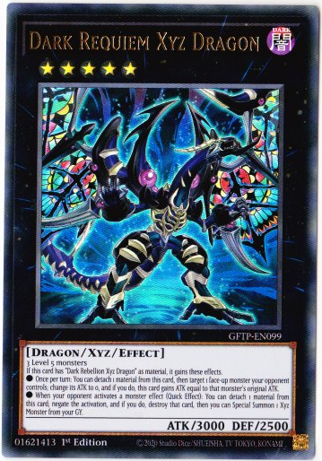 Yu-Gi-Oh! | Dark Requiem XYZ Dragon | GFTP-EN099 | Ultra Rare | 1st Edition