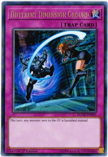 Yu-Gi-Oh! | Different Dimension Ground | DUDE-EN045 | Ultra Rare | 1st Edition