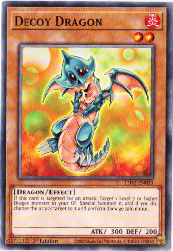 Yu-Gi-Oh! | Decoy Dragon | LDS2-EN003 | Common | 1st Ed