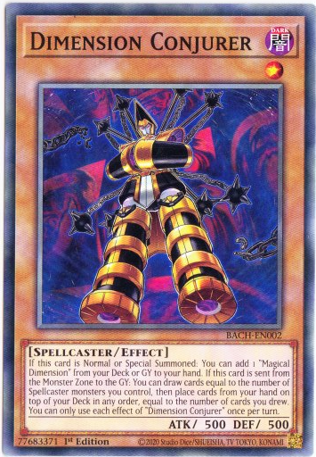 Yu-Gi-Oh! | Dimension Conjurer | BACH-EN002 | Common | 1st Edition