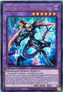 Yu-Gi-Oh! | Dinomorphia Kentregina | BACH-EN038 | Ultra Rare | 1st Edition